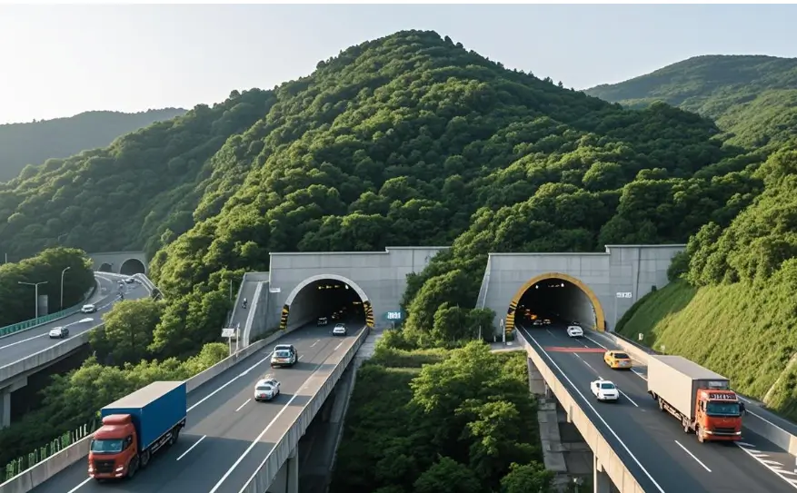 Home 75 highway tunnel